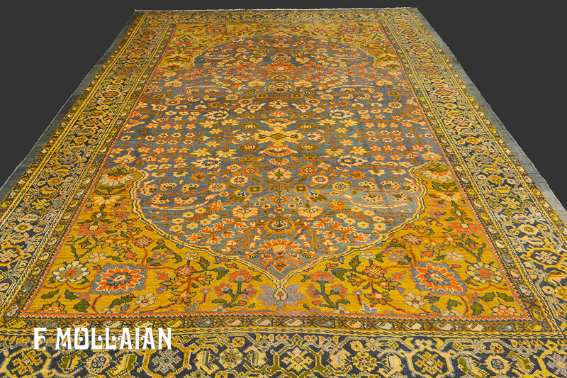 Antique Persian Mahal Ziegler Carpet  n°:58928728